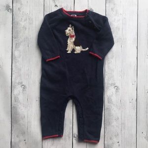 Janie & Jack sweater one piece excellent cond.